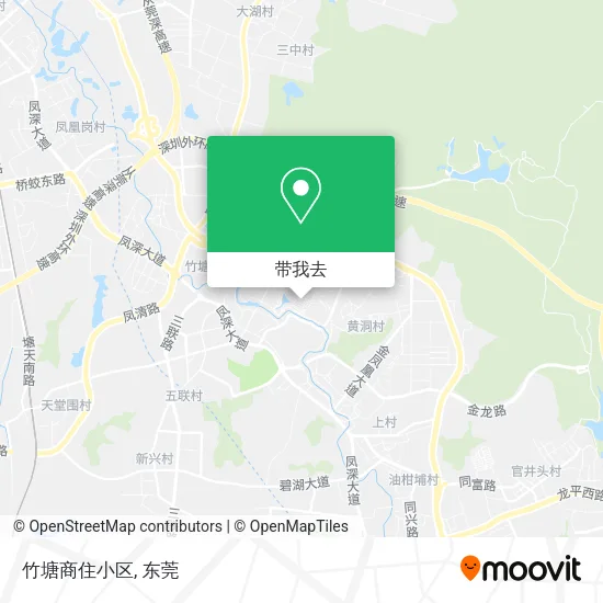 竹塘商住小区地图