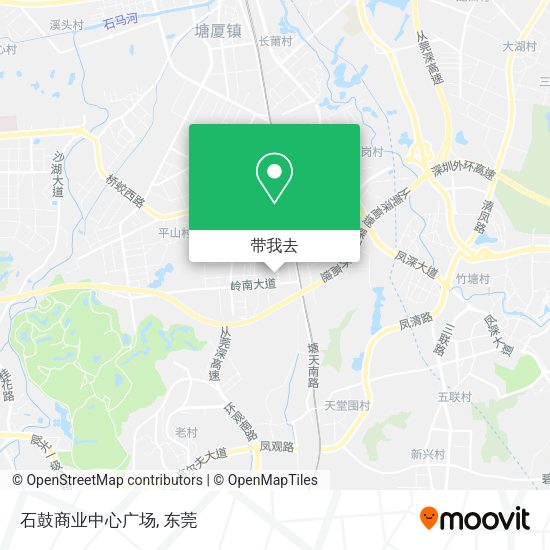 石鼓商业中心广场地图