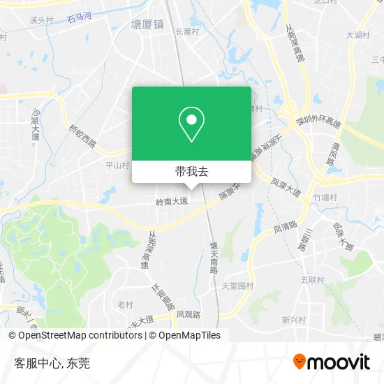 客服中心地图