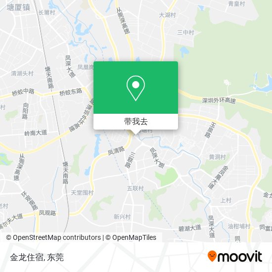 金龙住宿地图