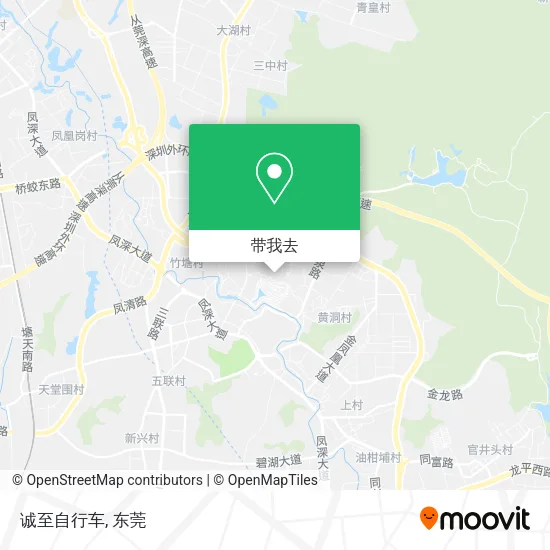 诚至自行车地图
