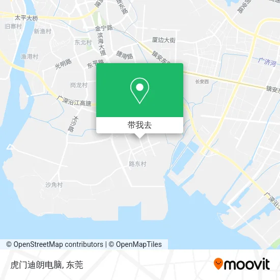 虎门迪朗电脑地图