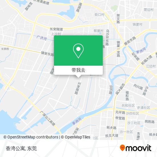 香湾公寓地图