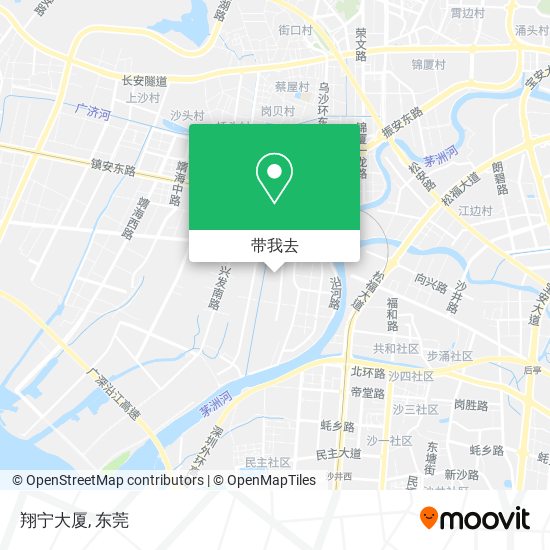 翔宁大厦地图