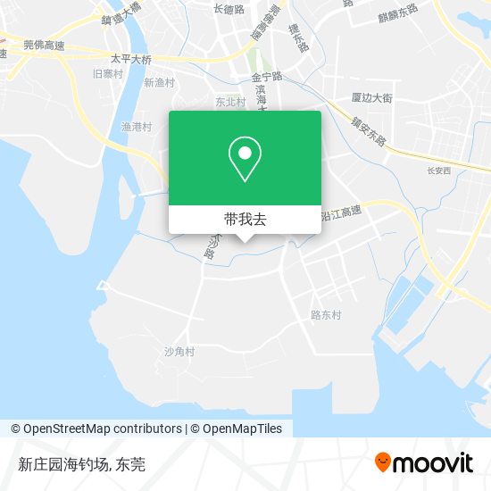 新庄园海钓场地图
