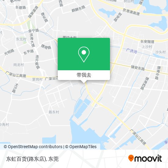 东虹百货(路东店)地图