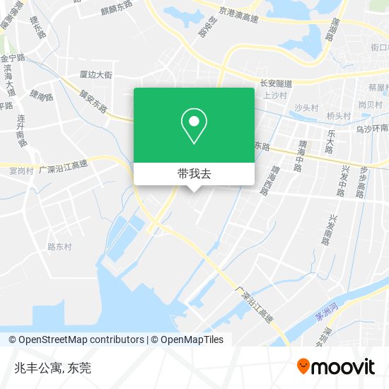 兆丰公寓地图