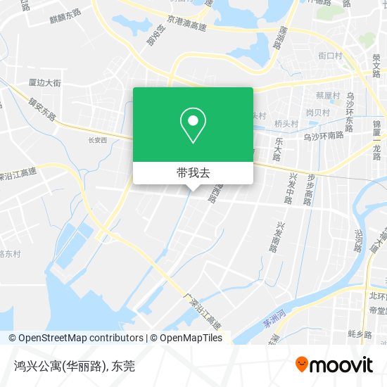 鸿兴公寓(华丽路)地图
