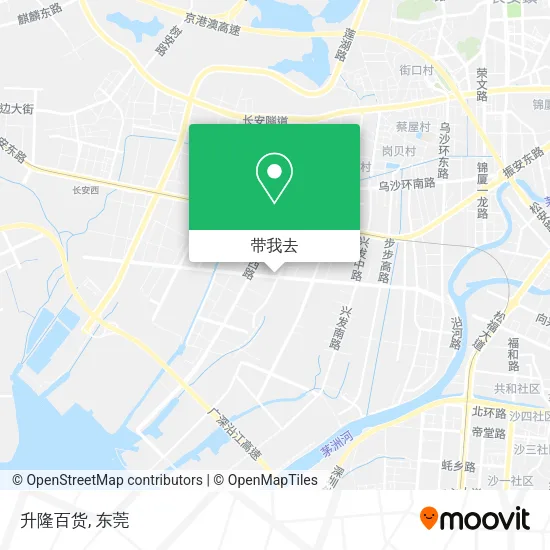 升隆百货地图