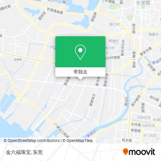 金六福珠宝地图
