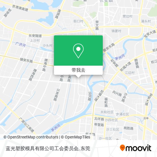 蓝光塑胶模具有限公司工会委员会地图