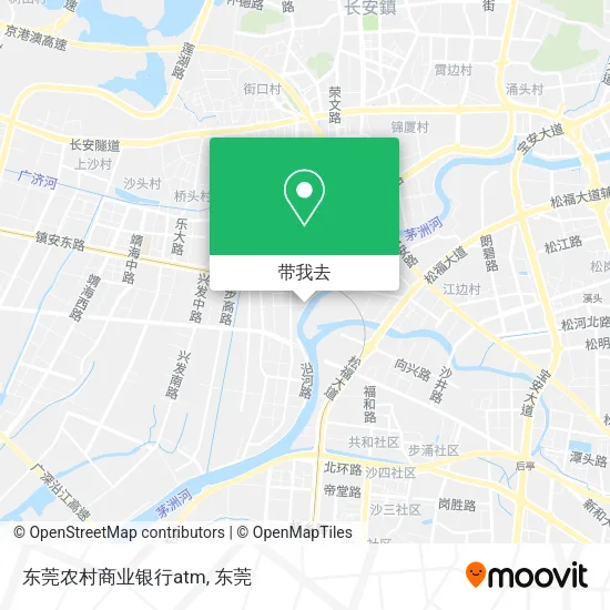 东莞农村商业银行atm地图