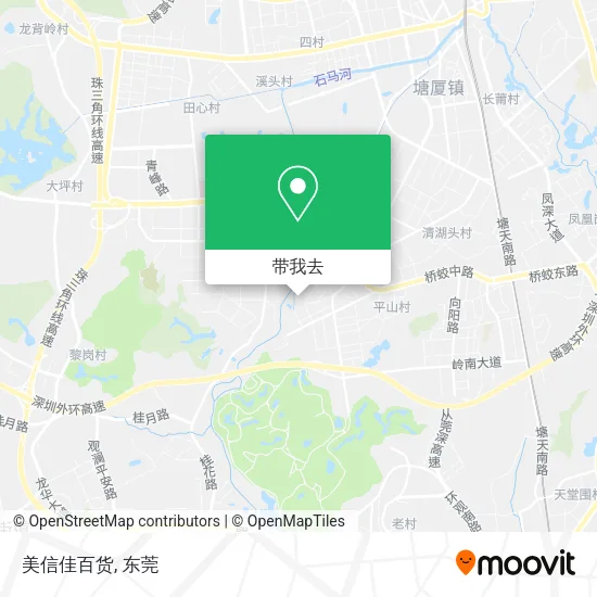 美信佳百货地图
