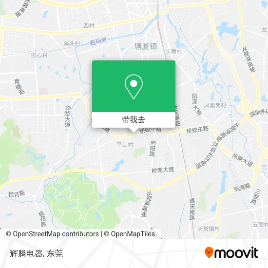 辉腾电器地图