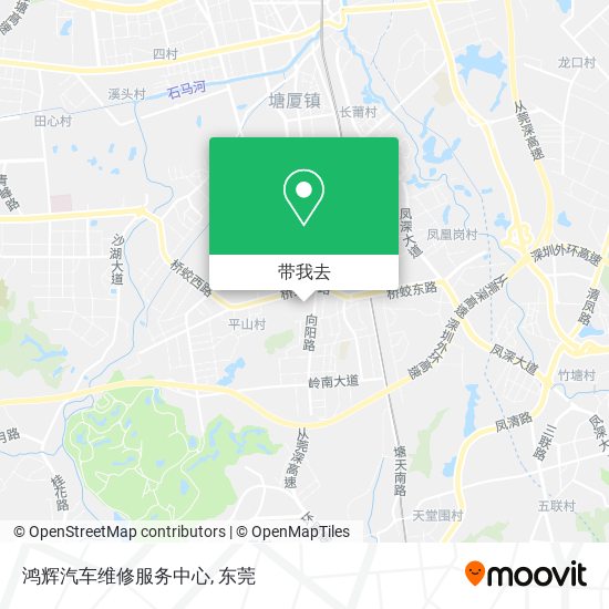 鸿辉汽车维修服务中心地图
