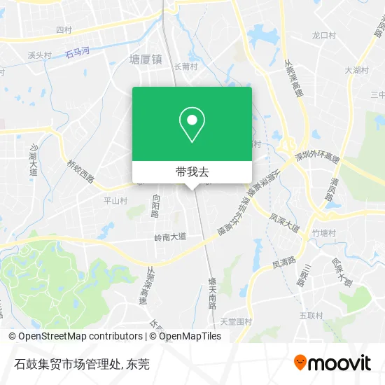 石鼓集贸市场管理处地图