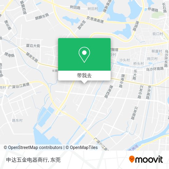 申达五金电器商行地图