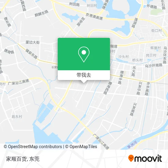 家顺百货地图