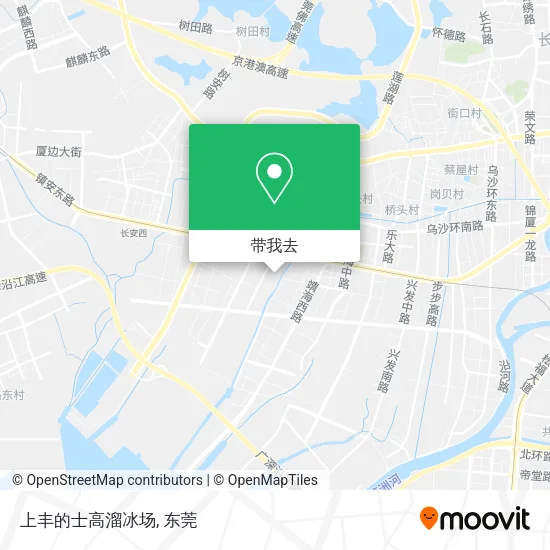 上丰的士高溜冰场地图