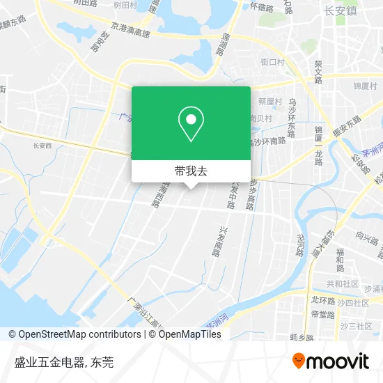 盛业五金电器地图
