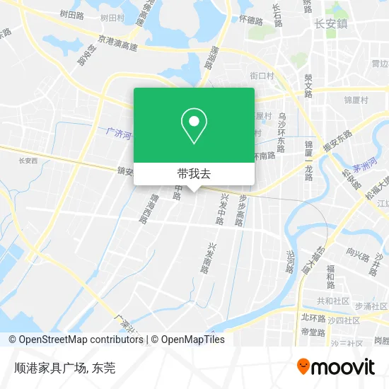 顺港家具广场地图