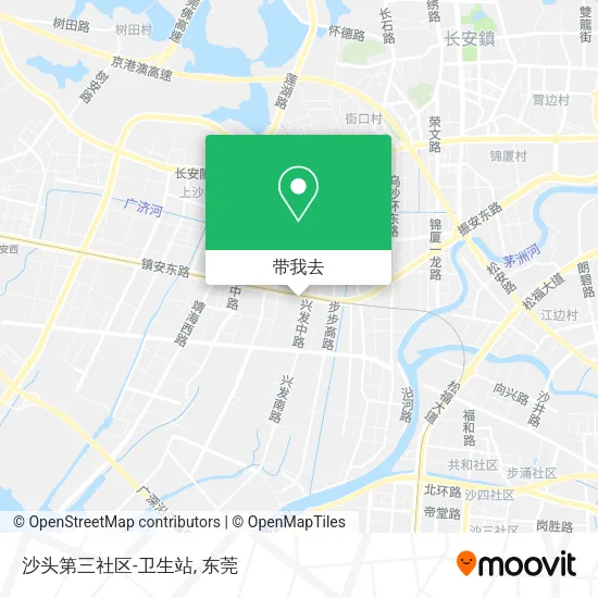 沙头第三社区-卫生站地图