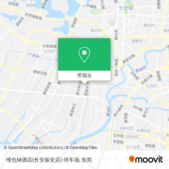 维也纳酒店(长安振安店)-停车场地图