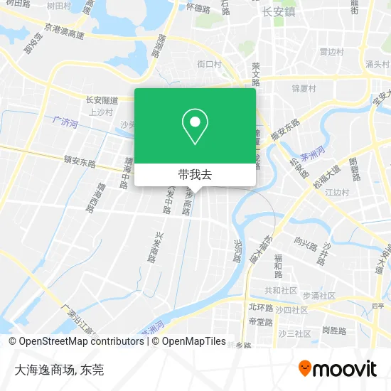大海逸商场地图