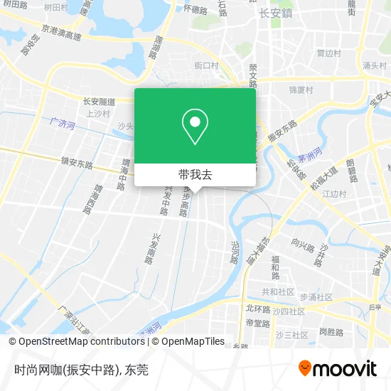 时尚网咖(振安中路)地图