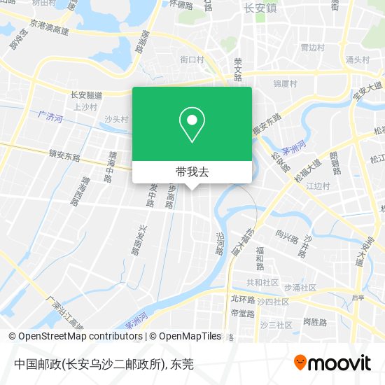 中国邮政(长安乌沙二邮政所)地图