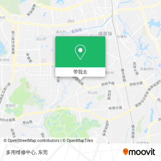 多用维修中心地图