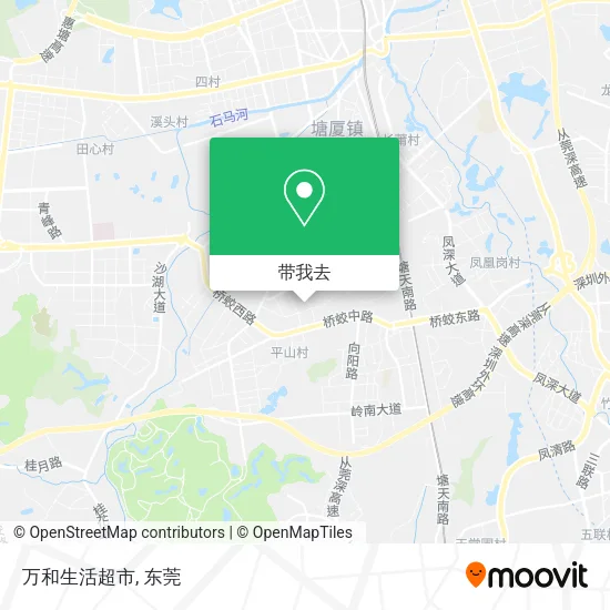 万和生活超市地图