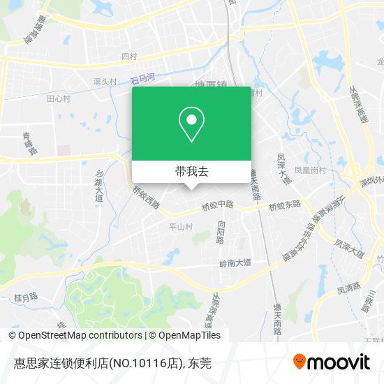 惠思家连锁便利店(NO.10116店)地图