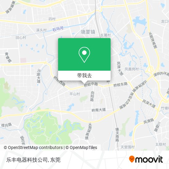 乐丰电器科技公司地图