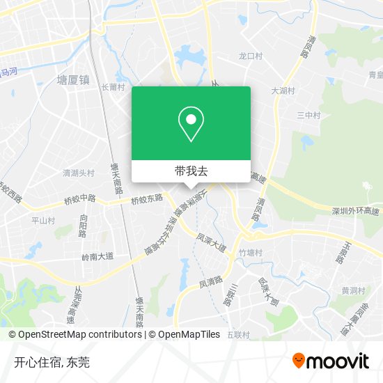 开心住宿地图