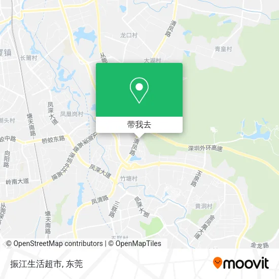振江生活超市地图