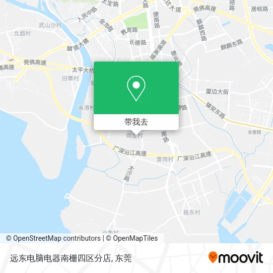 远东电脑电器南栅四区分店地图