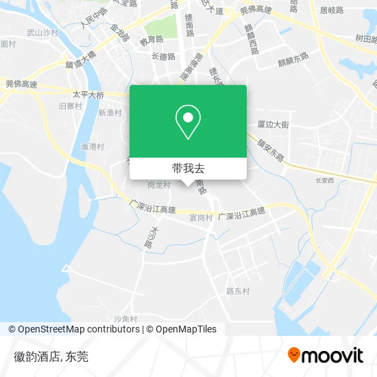 徽韵酒店地图