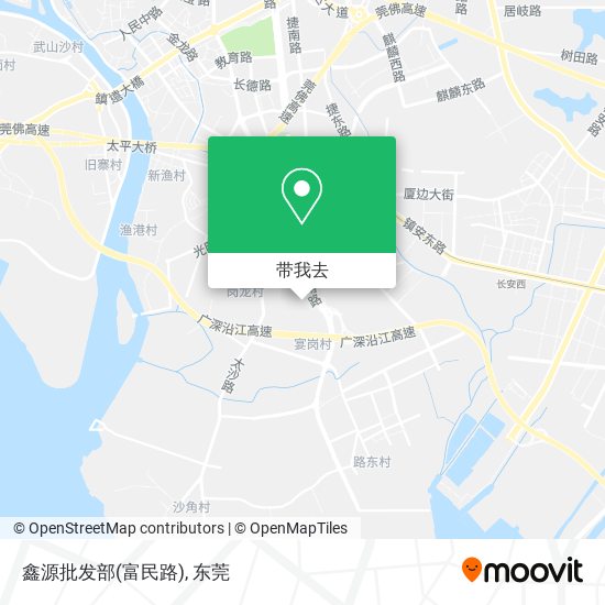 鑫源批发部(富民路)地图