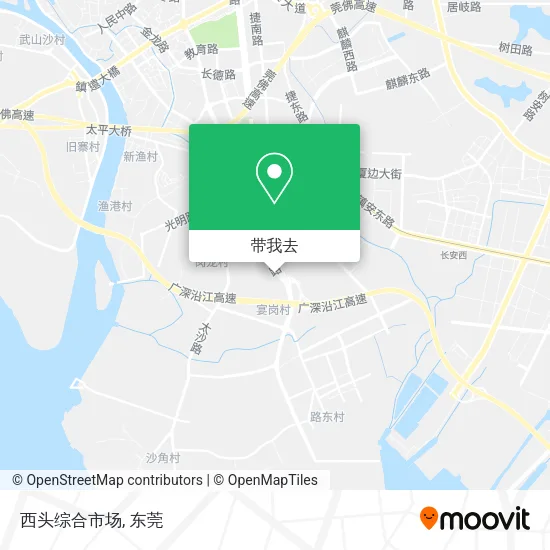 西头综合市场地图