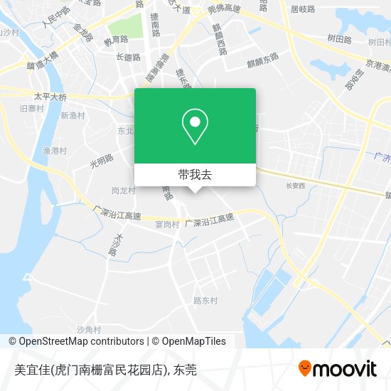 美宜佳(虎门南栅富民花园店)地图