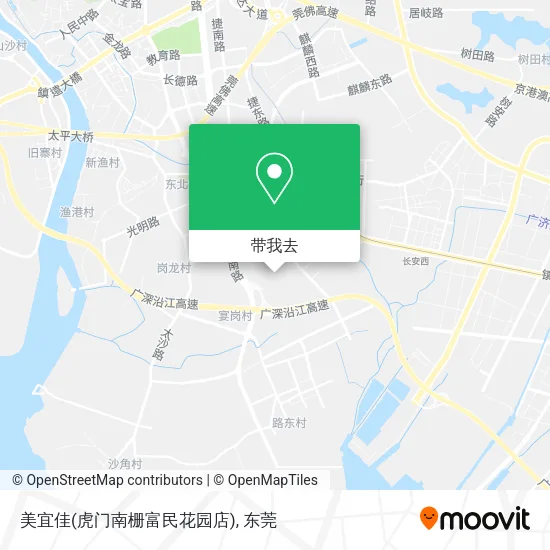 美宜佳(虎门南栅富民花园店)地图