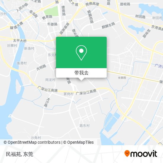 民福苑地图