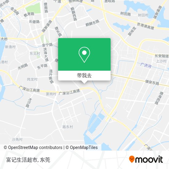 富记生活超市地图