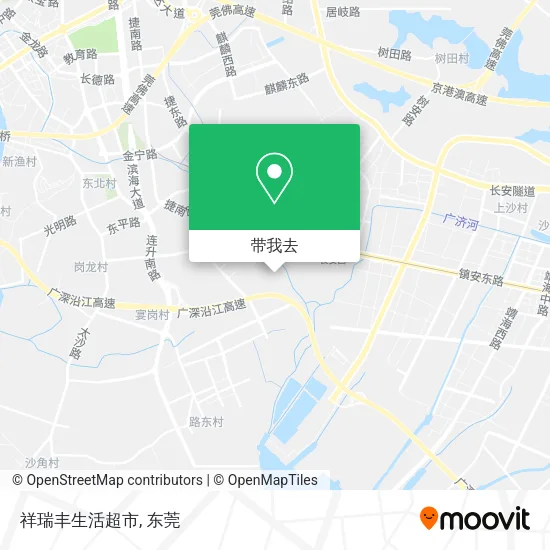 祥瑞丰生活超市地图