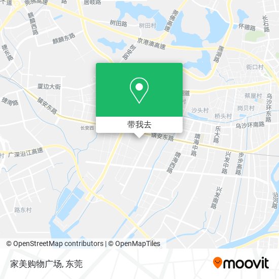家美购物广场地图