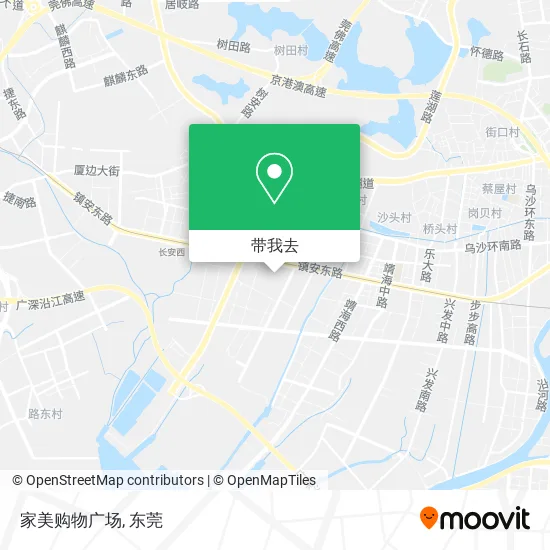 家美购物广场地图