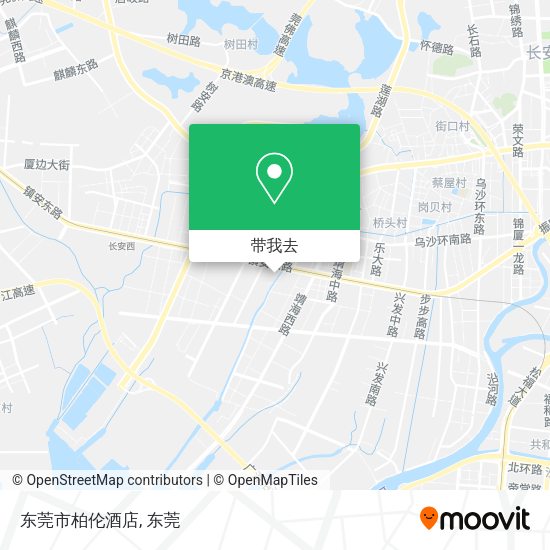 东莞市柏伦酒店地图
