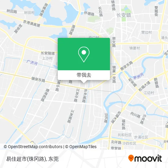 易佳超市(珠冈路)地图