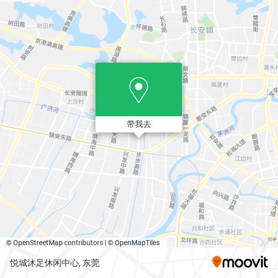 悦城沐足休闲中心地图